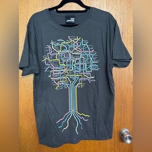 1210 Apparel Black Graphic Tee